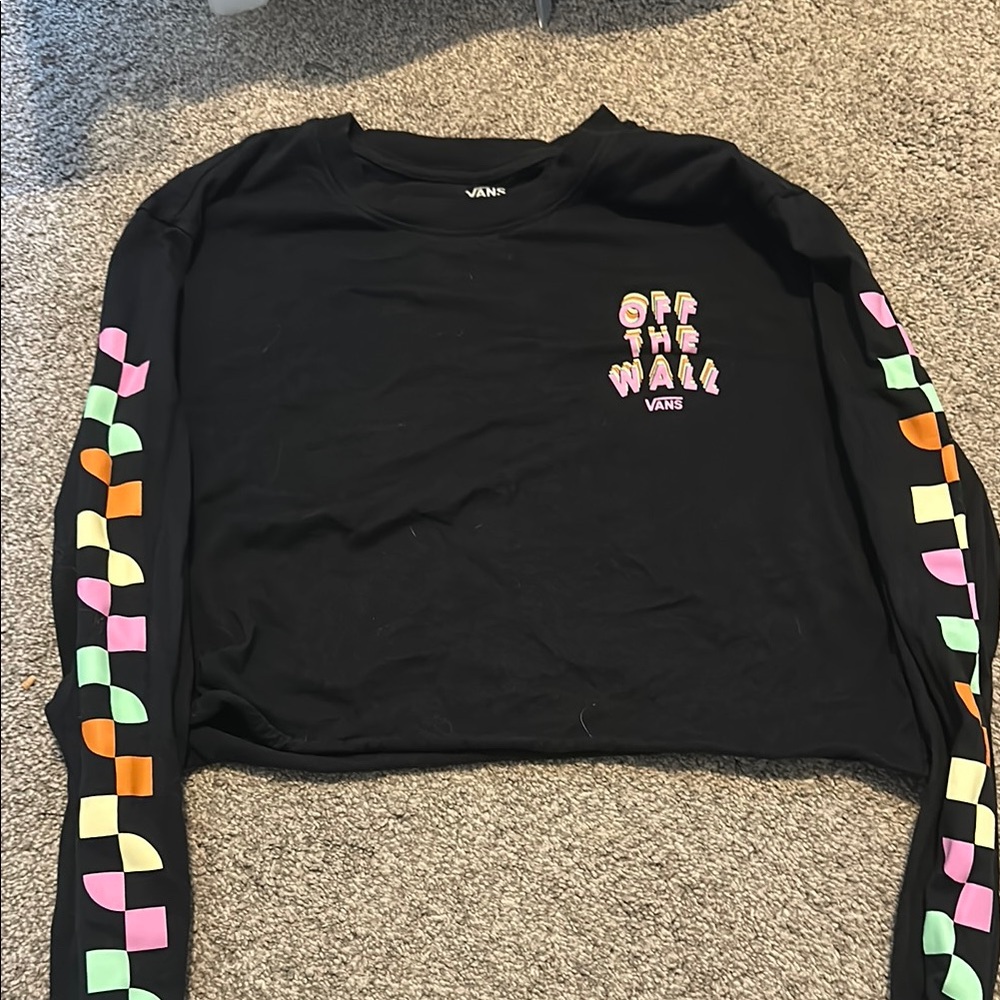 Vans cropped long sleeve